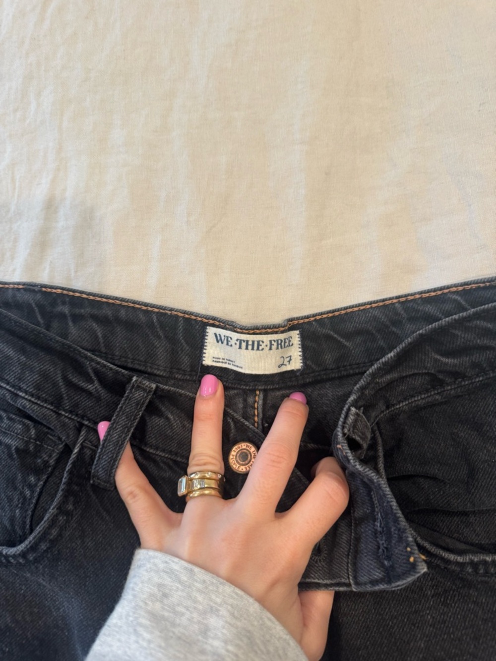 We The Free Good Luck Mid-Rise Barrel Jeans - Picture 5 of 5